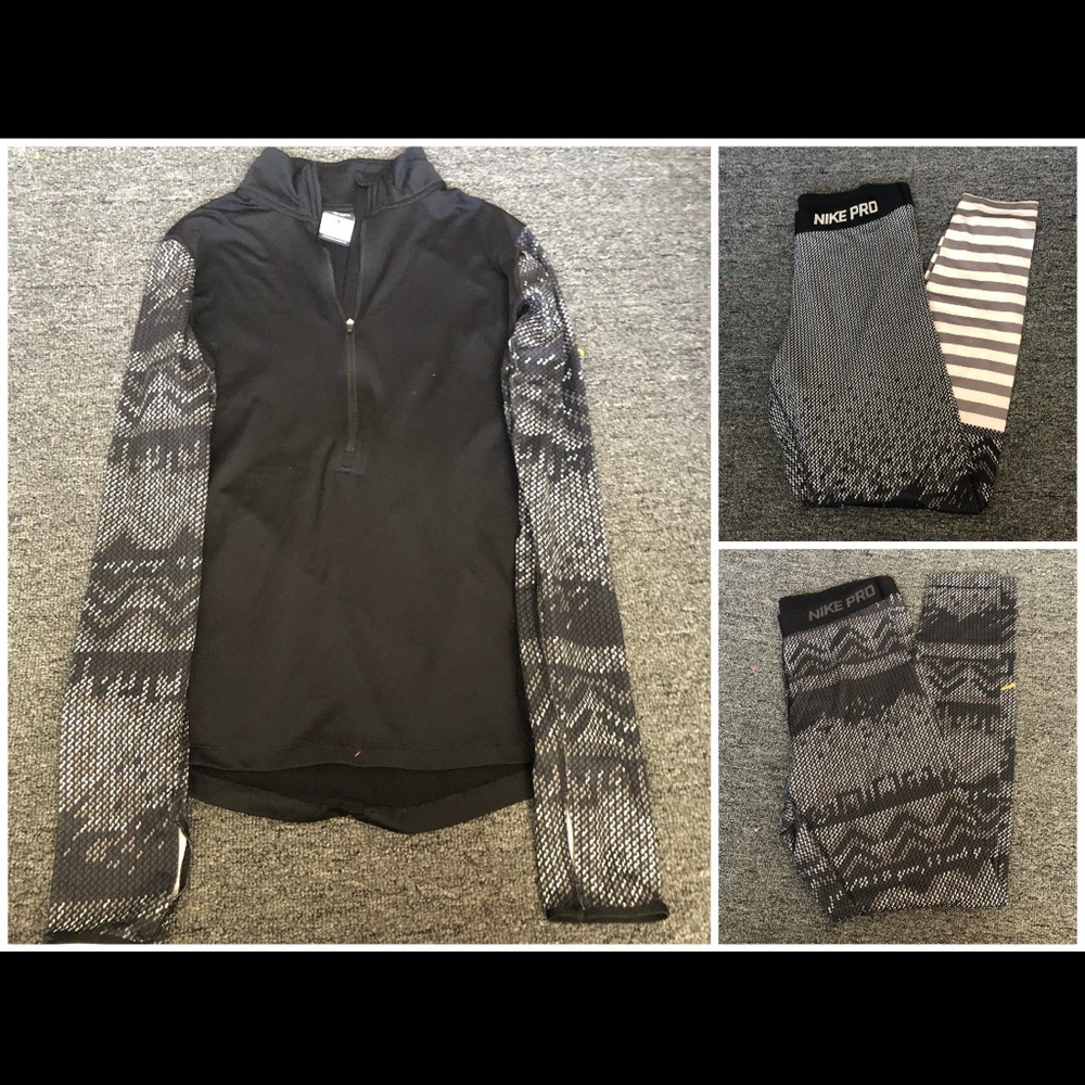 Nike Aztec Print Tracksuit Bundle